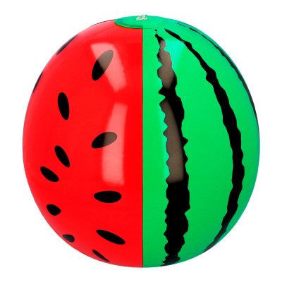 Inflatable watermelon.