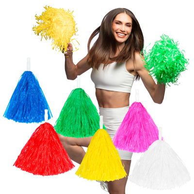 Pompons de cheerleader colorés pour chaque fête