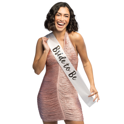 Bride to be sash for a hen party
