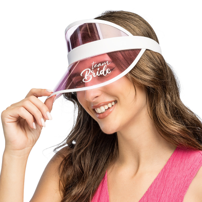 Sun visor team bride for hen party