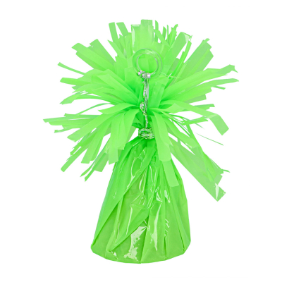 Poids pour ballon vert fluo dans une couleur fluo voyante pour soir�e � th�me