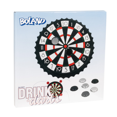 Drink & Darts - Een spannend drankspel met een unieke dartbordstijl! Gooi de kroonkurken voor een avond vol plezier!