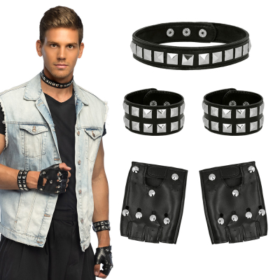 Rocker accessory set for carnival or bad taste party