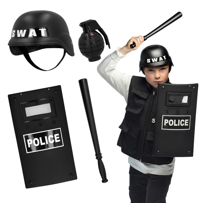 Ensemble d'accessoires de police pour enfants