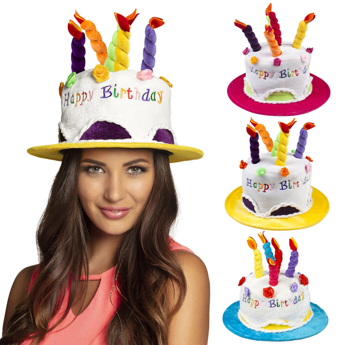 Hut Cream cake "Happy Birthday" Geburtstagsparty 