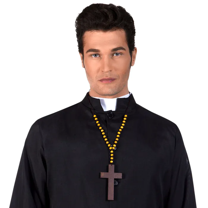 Priest cross necklace clearance